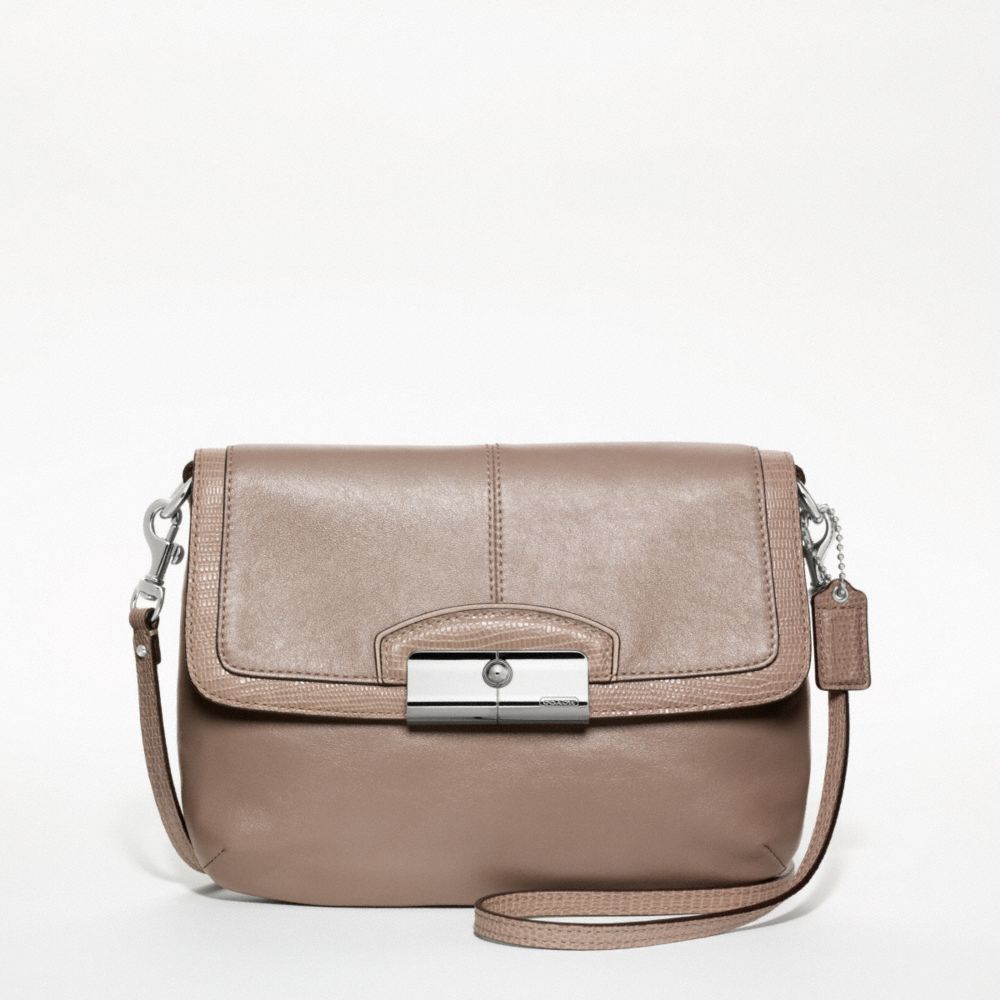 KRISTIN LEATHER CROSSBODY