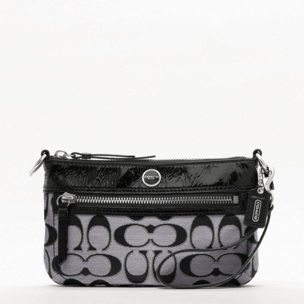 large coach wristlets