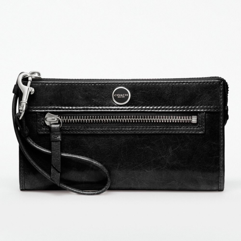 POPPY LEATHER ZIPPY WALLET