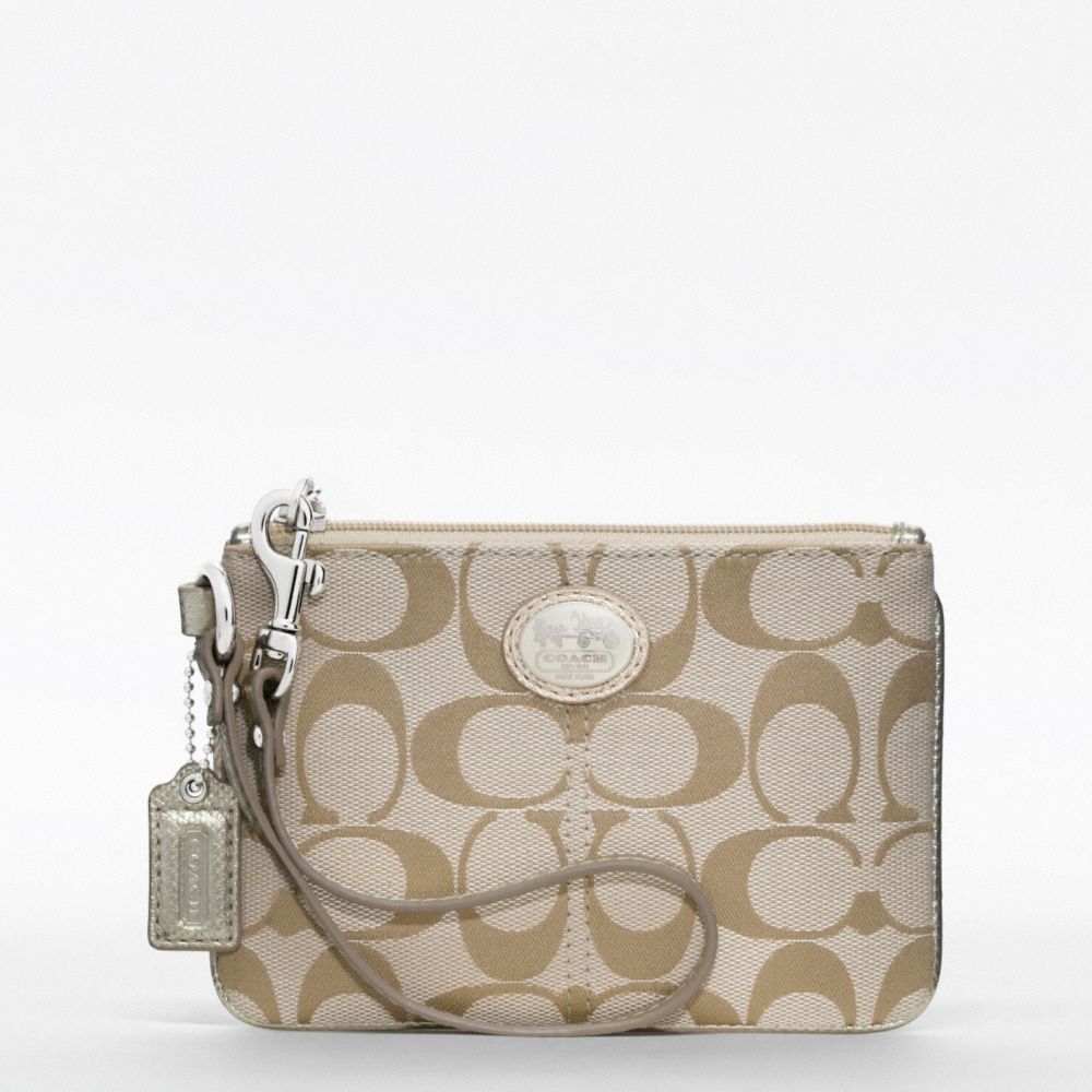 coach wristlets small