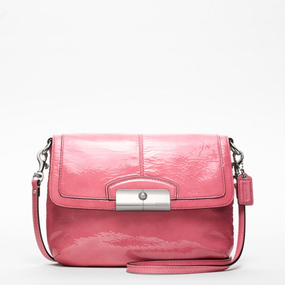 KRISTIN PATENT LEATHER CROSSBODY