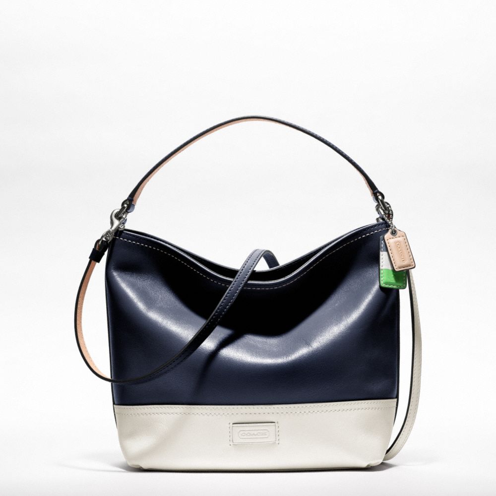 HAMPTONS WEEKEND LEATHER MINI BUCKET CROSSBODY