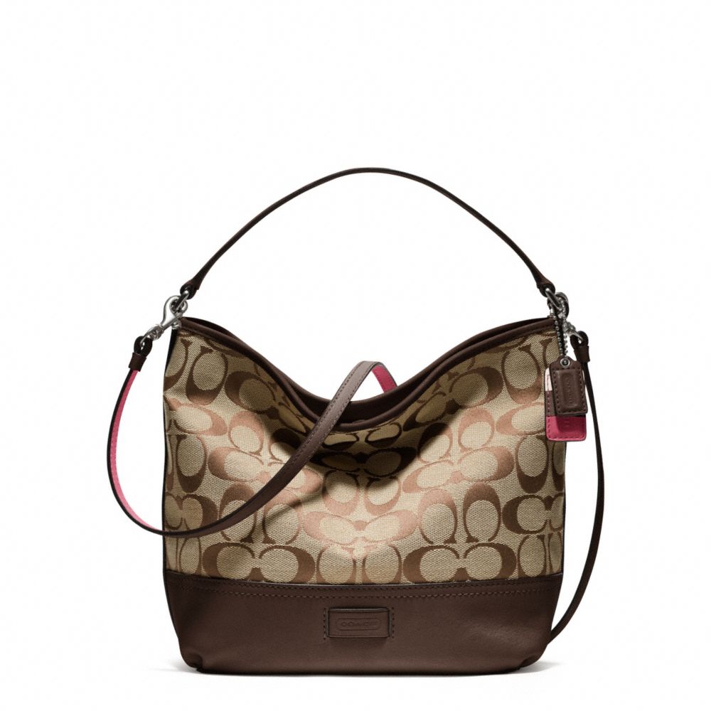 HAMPTONS WEEKEND SIGNATURE COLORBLOCK MINI BUCKET CROSSBODY
