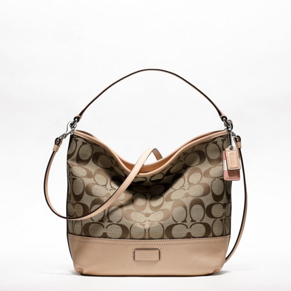 HAMPTONS WEEKEND SIGNATURE COLORBLOCK MINI BUCKET CROSSBODY