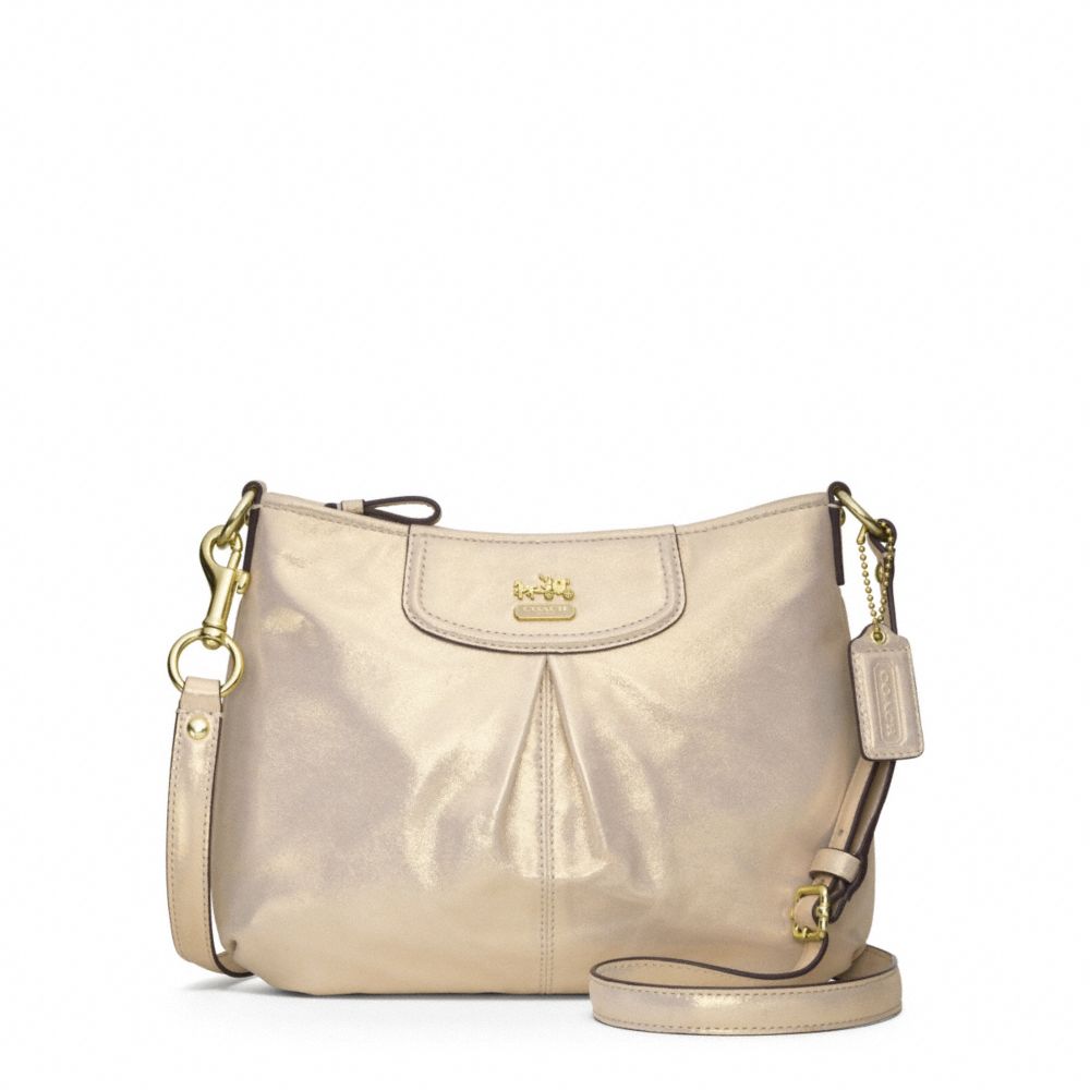 Madison Metallic Leather Swingpack