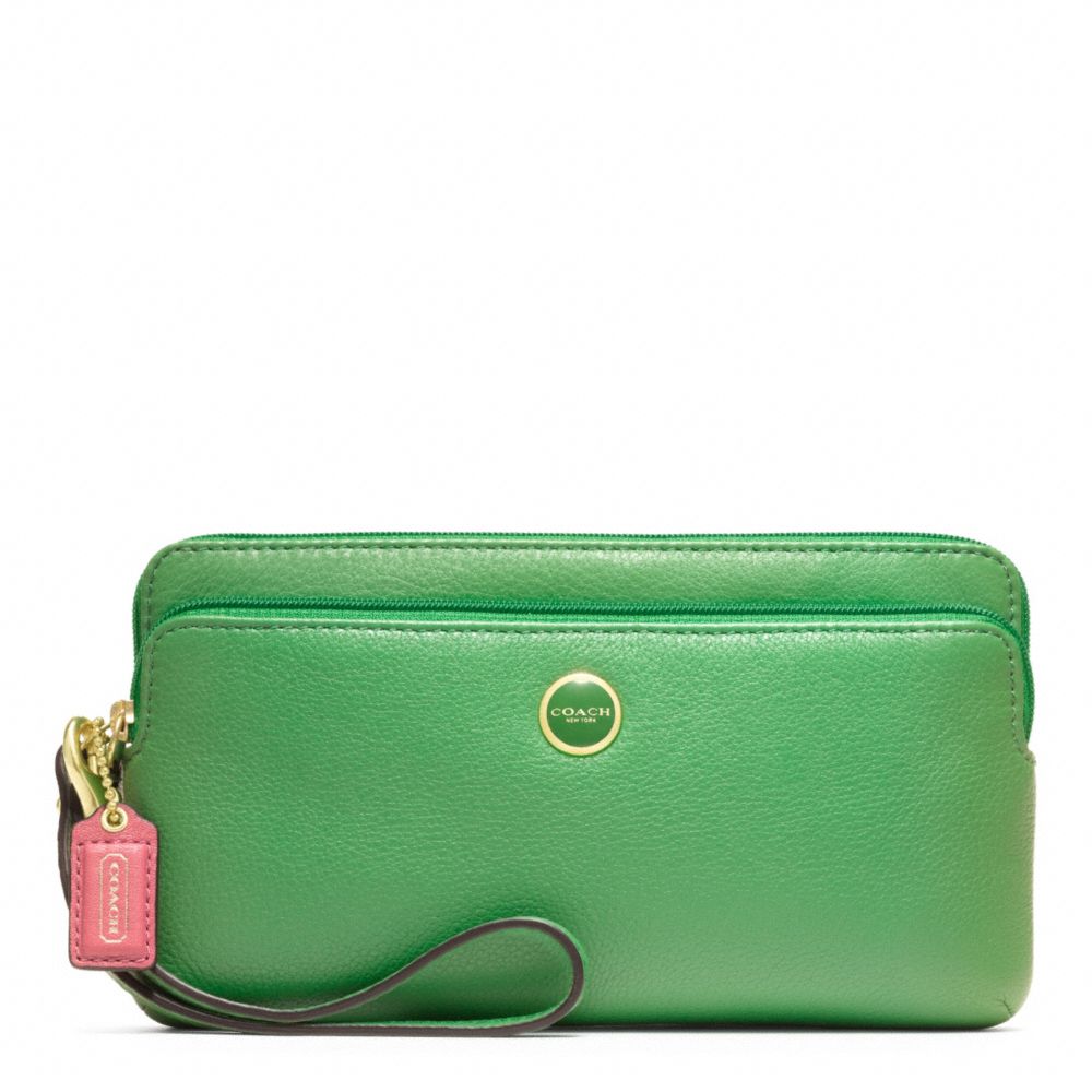 coach wallets double