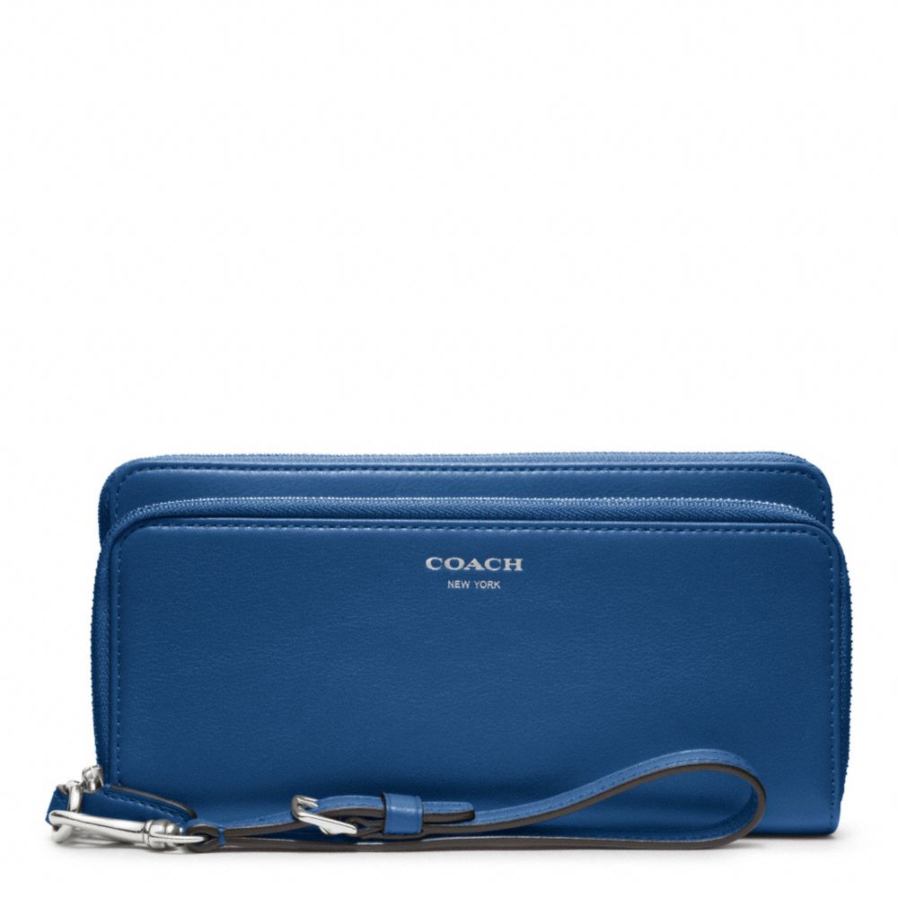 LEGACY LEATHER DOUBLE ACCORDION ZIP