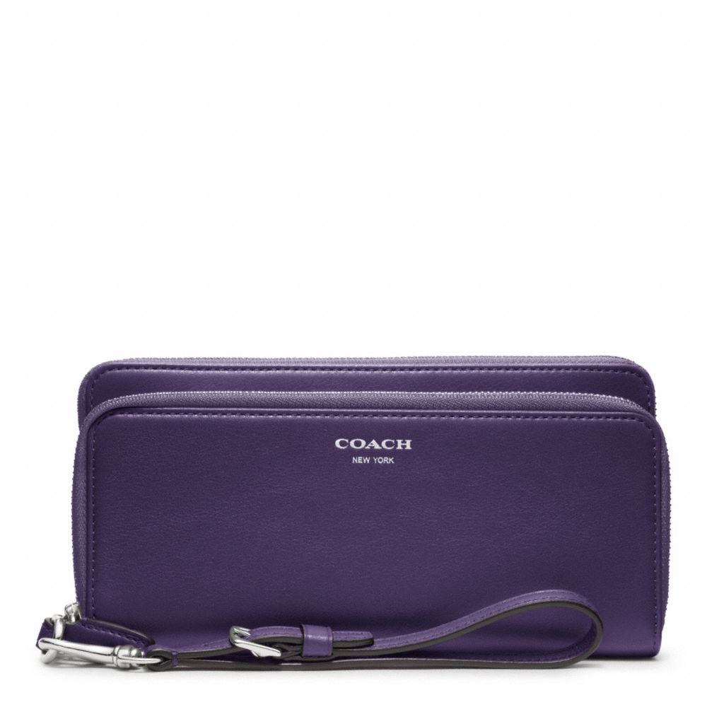 LEGACY LEATHER DOUBLE ACCORDION ZIP