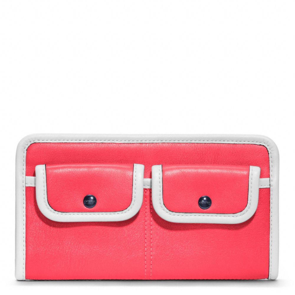 LEGACY ARCHIVE TWO TONE ZIPPY WALLET