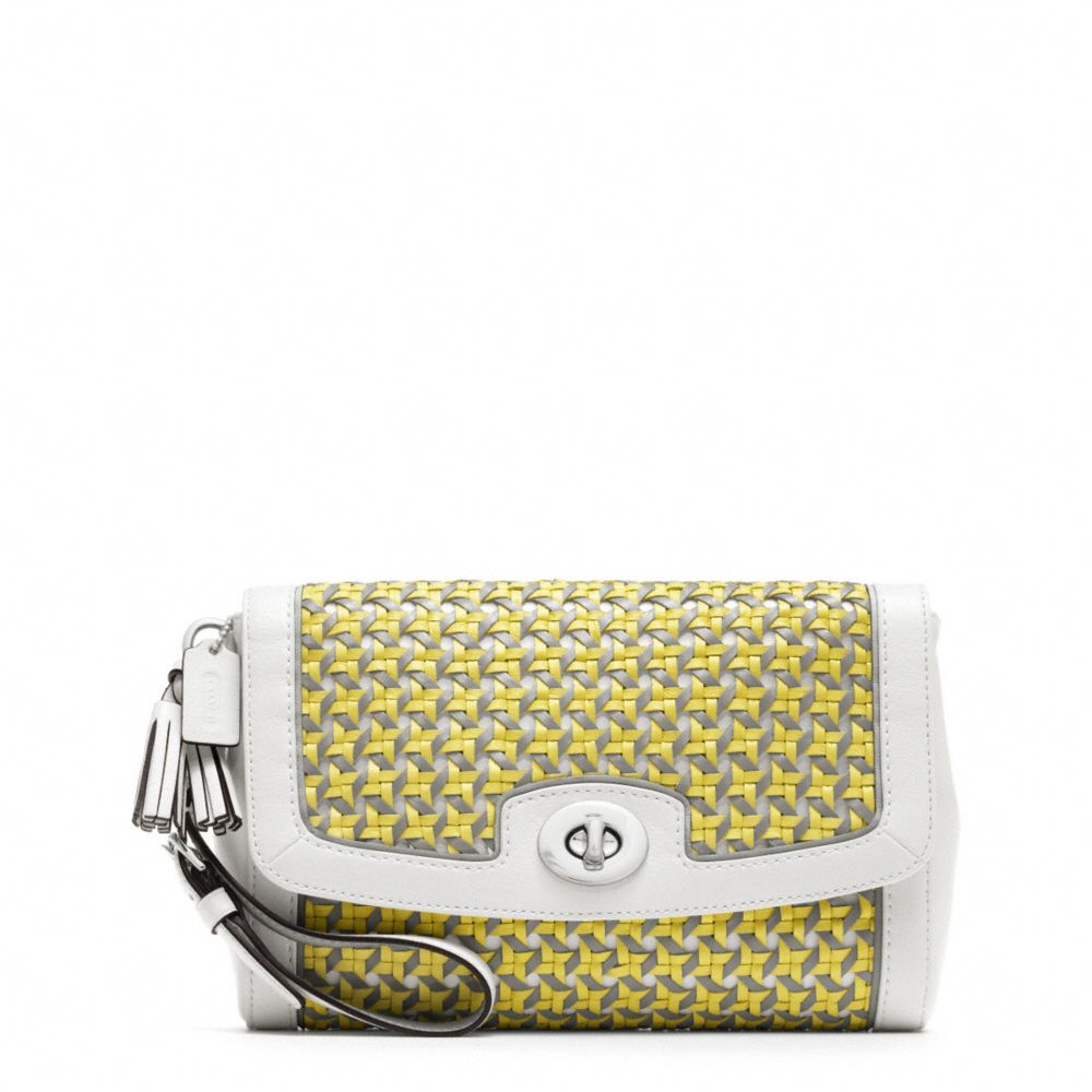 LEGACY CANING LARGE FLAP CLUTCH