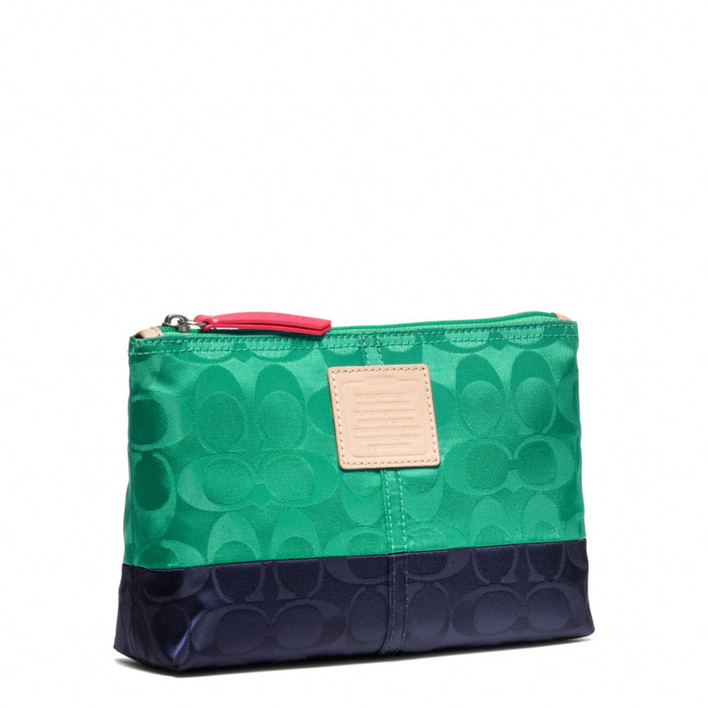 LEGACY WEEKEND COLORBLOCK NYLON MEDIUM COSMETIC CASE