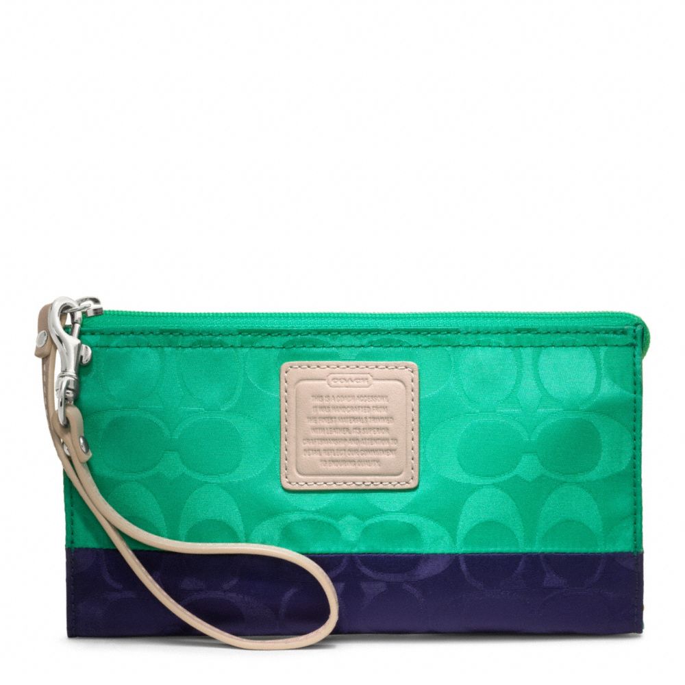 LEGACY WEEKEND COLORBLOCK NYLON ZIPPY WALLET