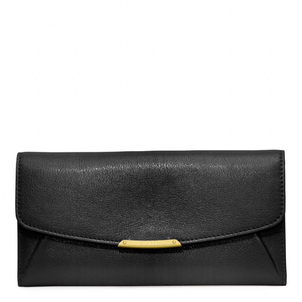 MADISON LEATHER SLIM ENVELOPE