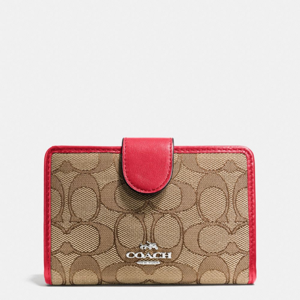 coach wallets corner
