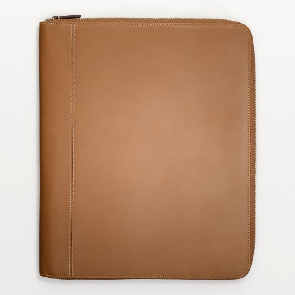 Transatlantic Leather Zip Portfolio $298.00