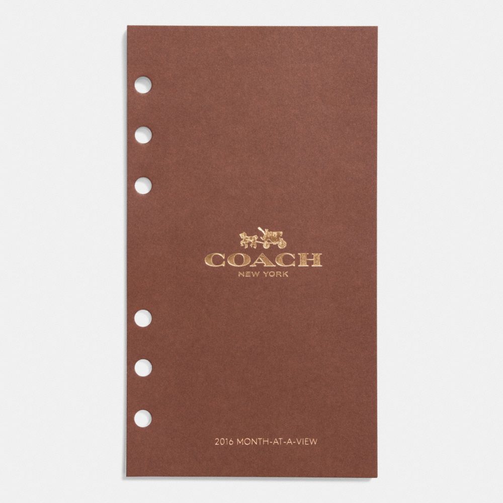 Medium Ring 2 Page Month $14.00