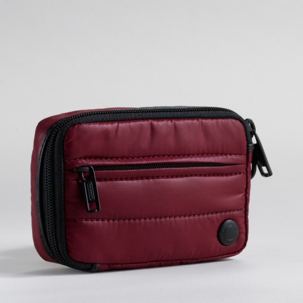 BLEECKER DUVET COMPACT ZIP AROUND TRAVEL CASE $48.00