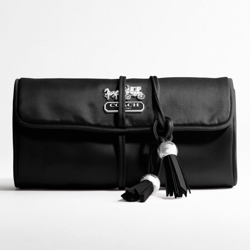 Amanda Satin Jewelry Roll $98.00