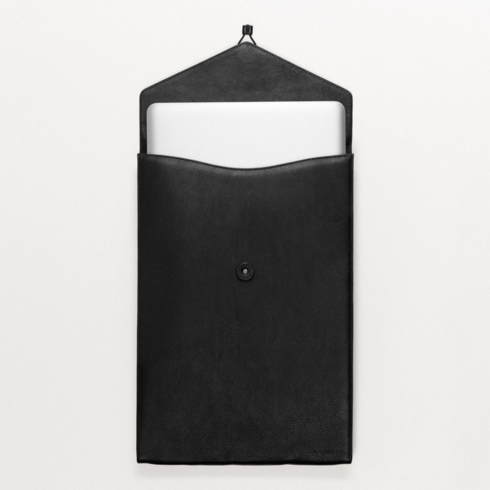 BOWERY LEATHER LAPTOP CASE 15INCH