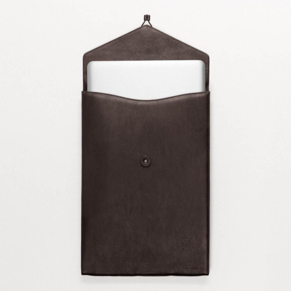 BOWERY LEATHER LAPTOP CASE 15INCH