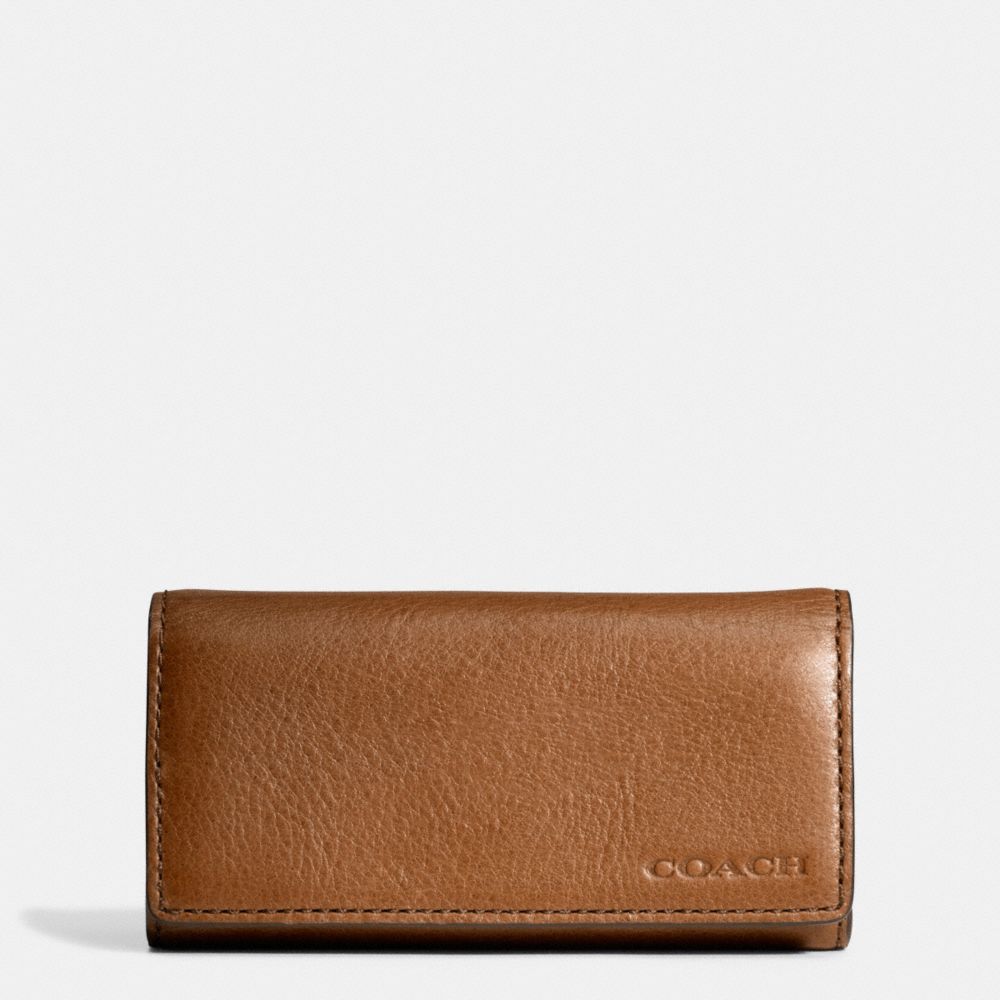 BLEECKER LEGACY LEATHER 4 RING KEY CASE