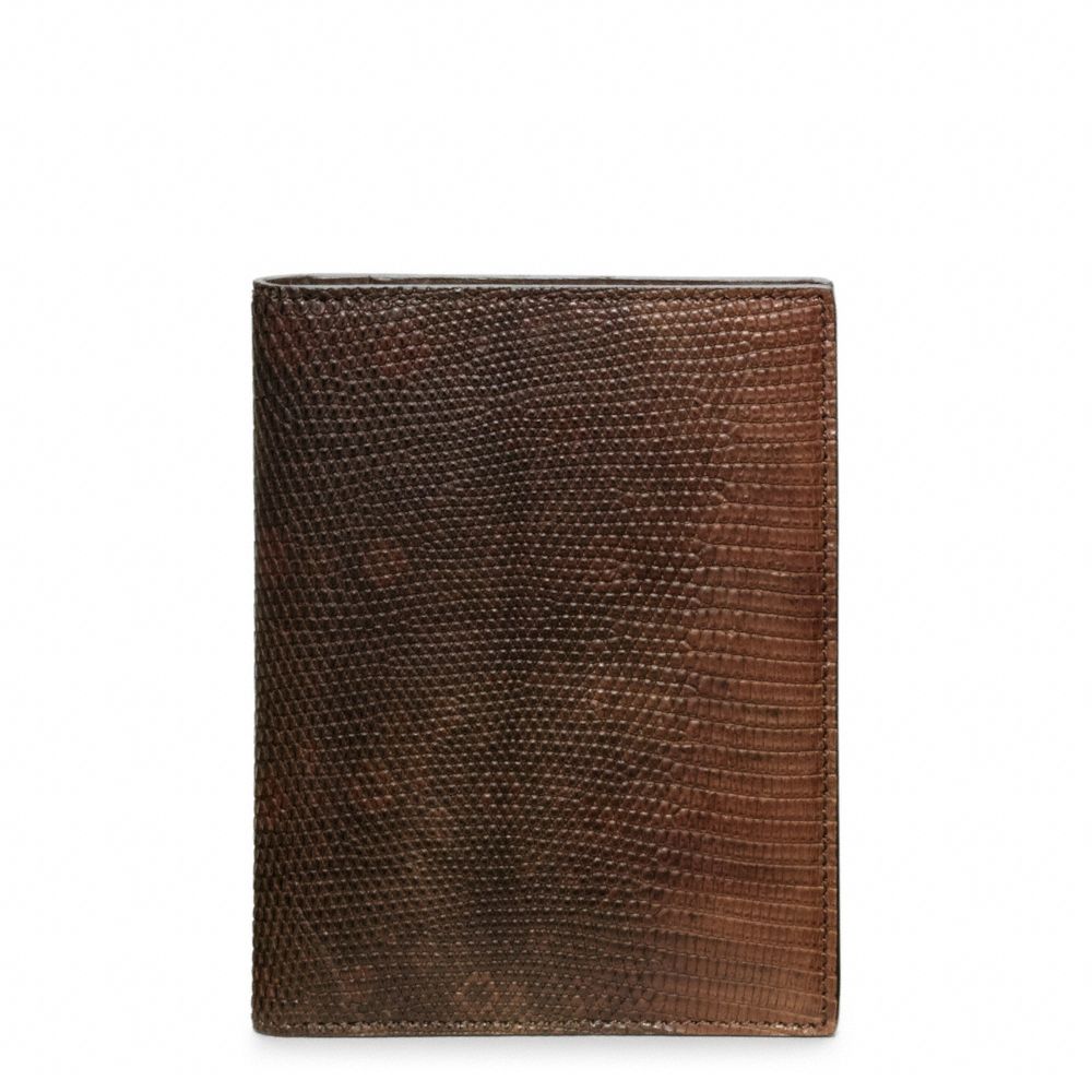 LIZARD PASSPORT HOLDER