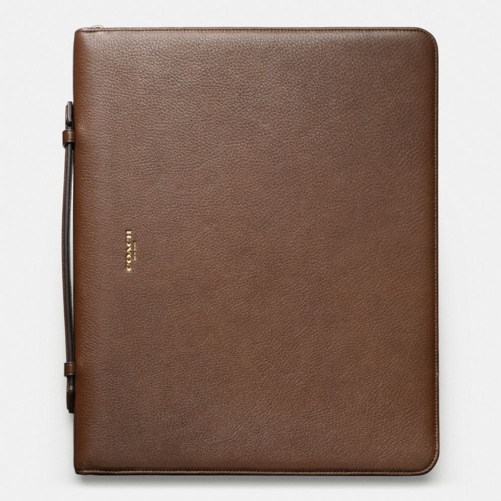 CROSBY LEATHER ZIP EXECUTIVE PORTFOLIO