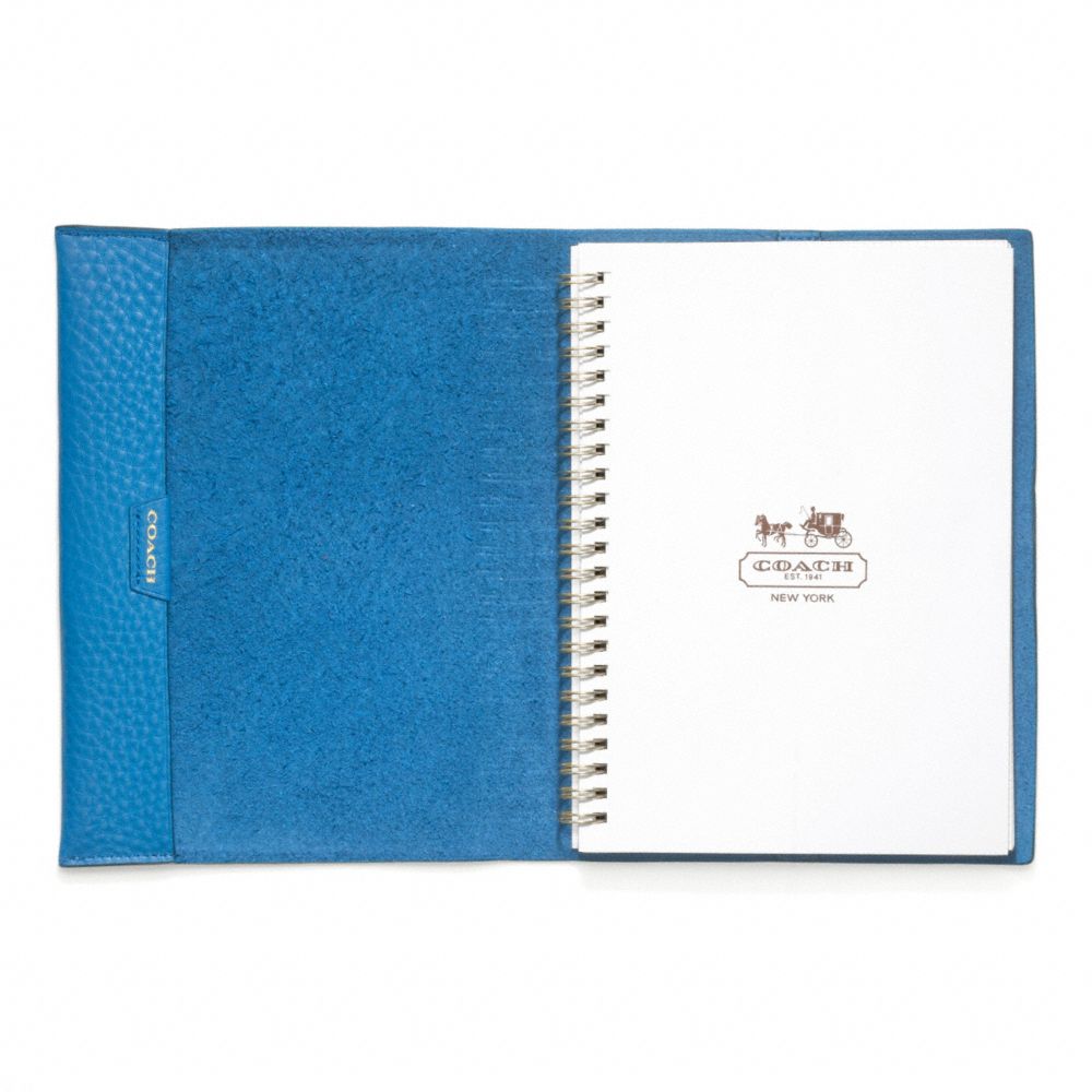 Bleecker Pebbled Leather A5 Notebook