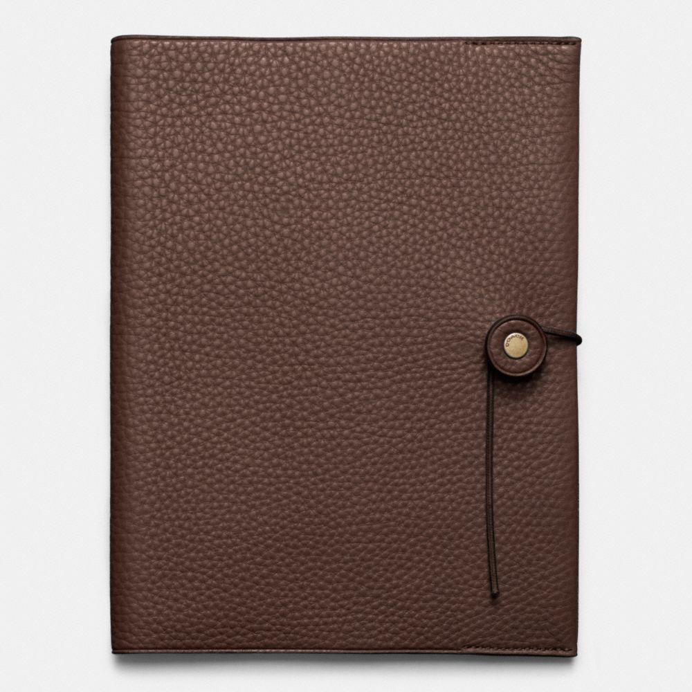 Bleecker Pebbled Leather A5 Notebook