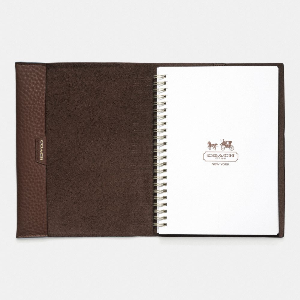 Bleecker Pebbled Leather A5 Notebook