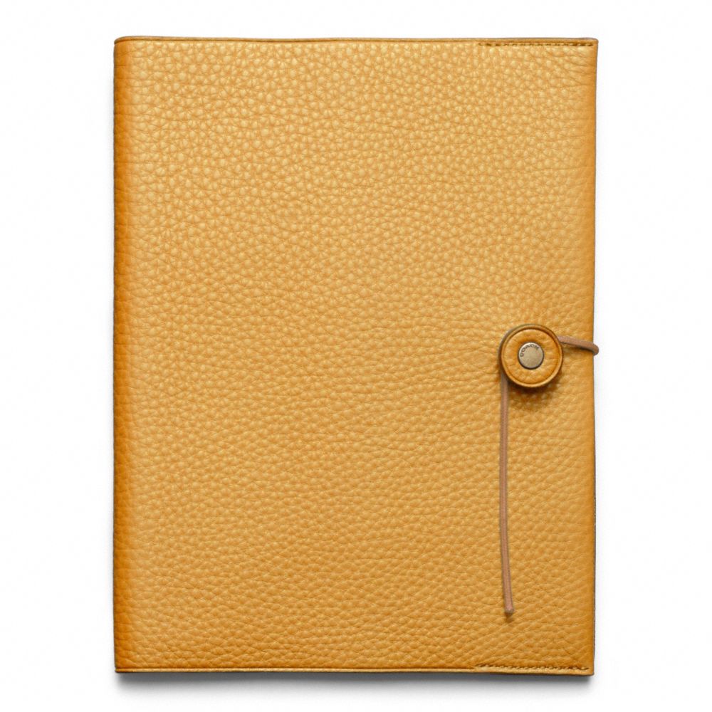 Bleecker Pebbled Leather A5 Notebook