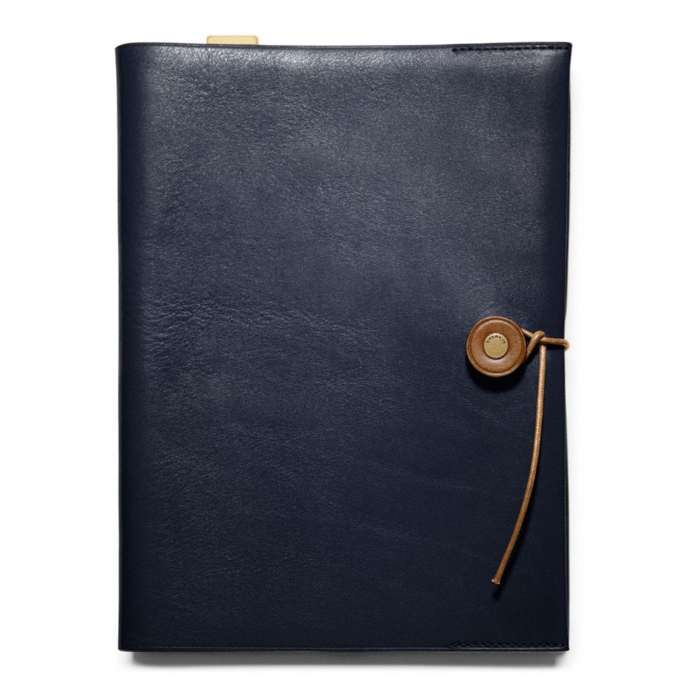 Bleecker Leather A5 Notebook