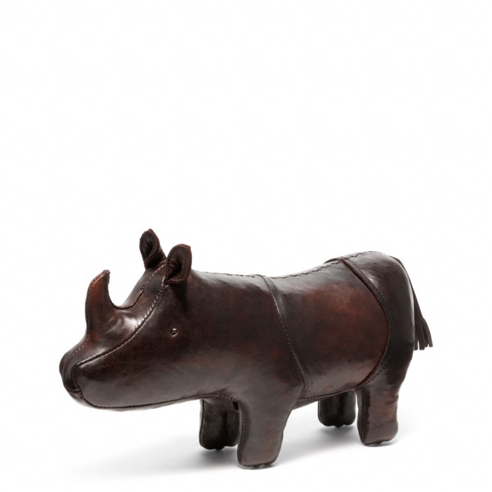 BLEECKER LEATHER RHINO OBJET