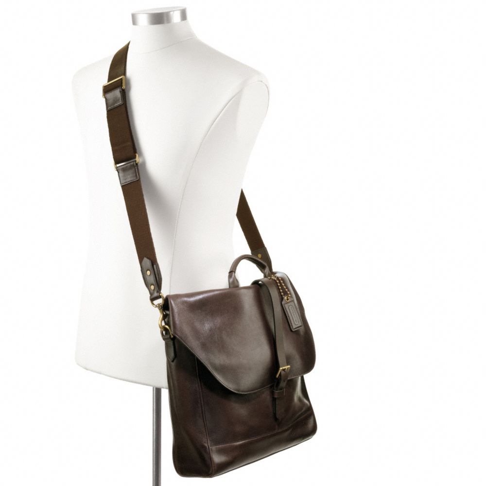 BLEECKER LEATHER PANNIER BAG