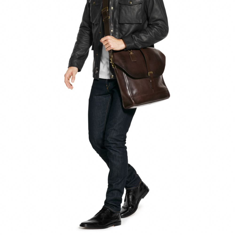 BLEECKER LEATHER PANNIER BAG