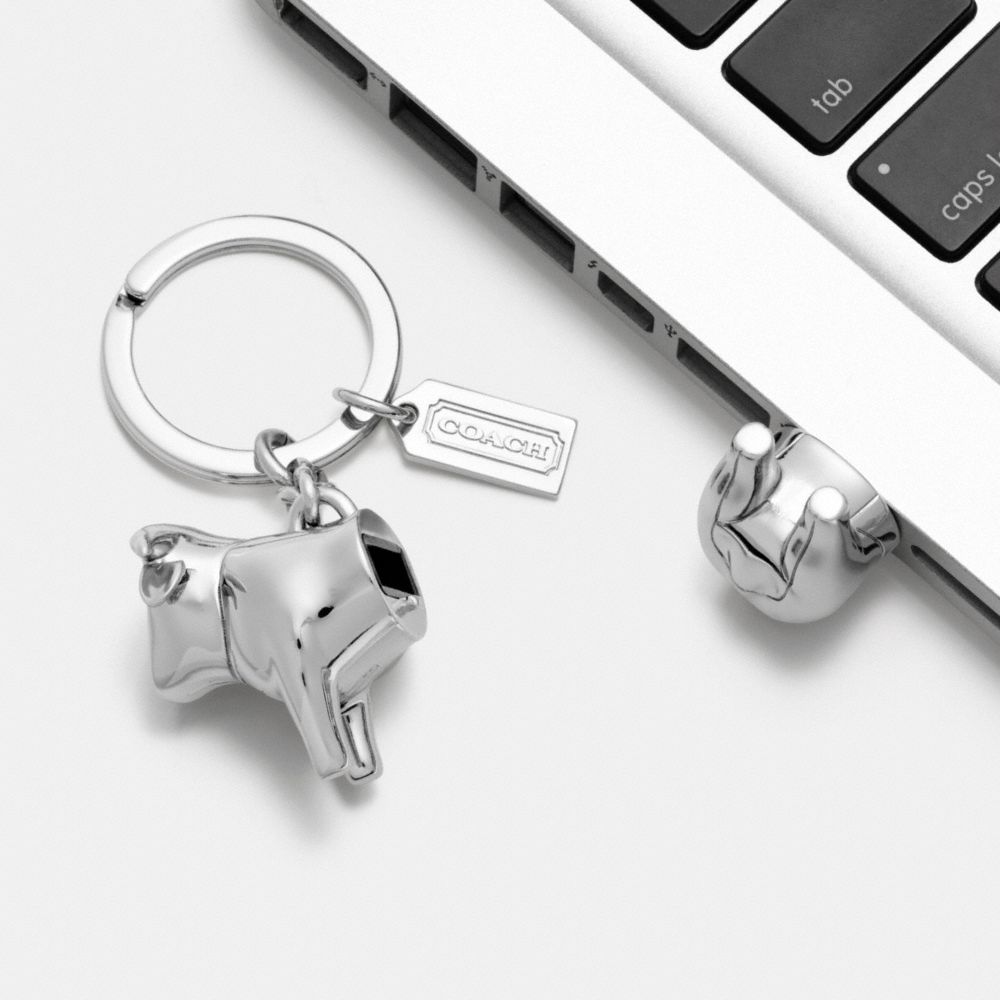 BLEECKER BULL USB KEY RING
