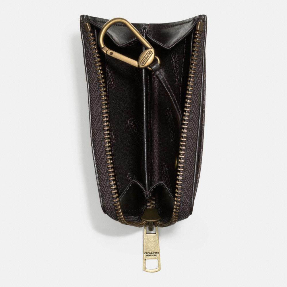 BLEECKER SIGNATURE ZIP KEYCASE