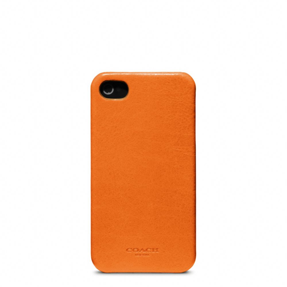 BLEECKER LEATHER MOLDED IPHONE 4 CASE