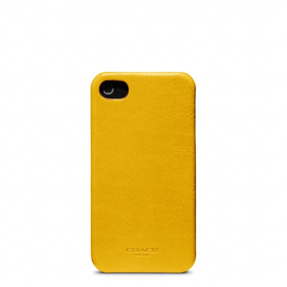 BLEECKER LEATHER MOLDED IPHONE 4 CASE