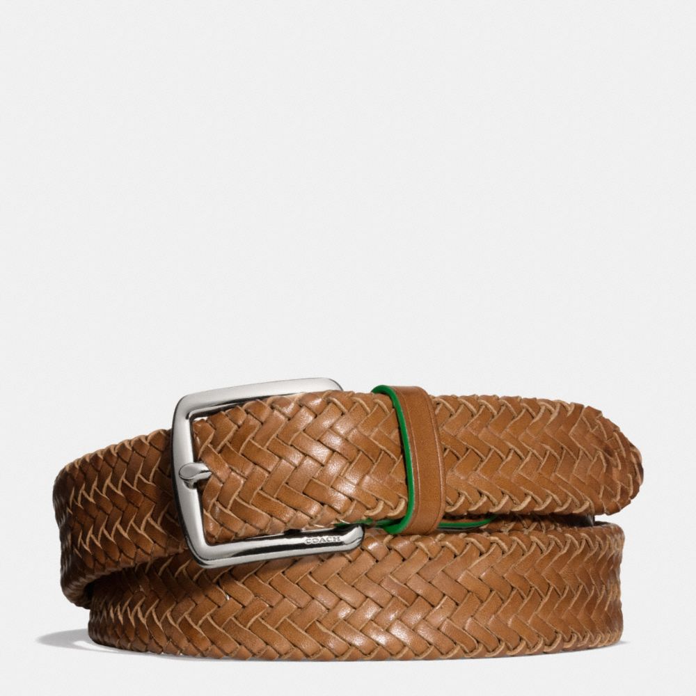 FLAT SOLID TUBULAR WEAVE BELT