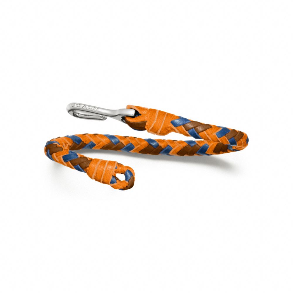BLEECKER WOVEN LEATHER BRACELET