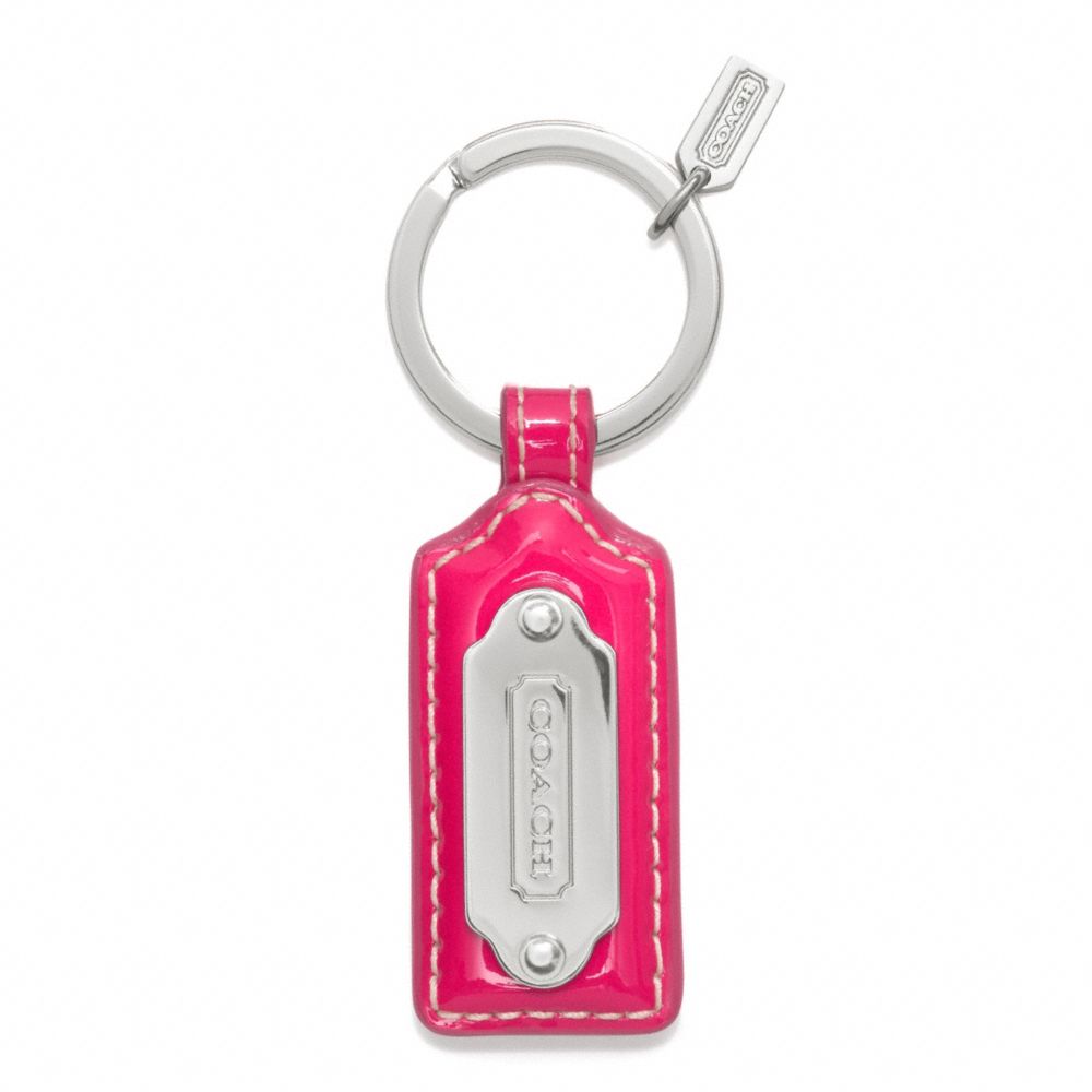 COACH TAG KEY RING