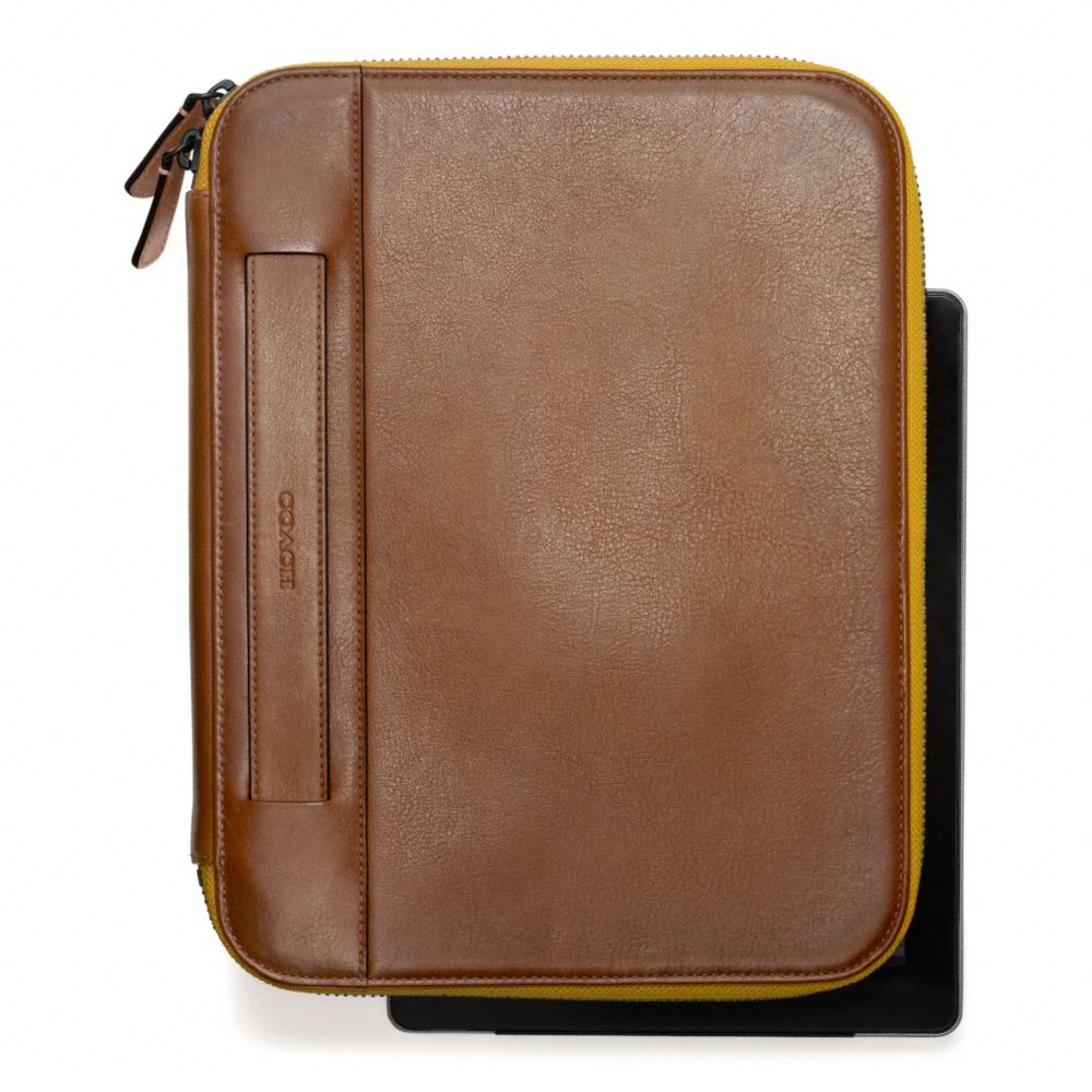 BLEECKER LEATHER TABLET ORGANIZER