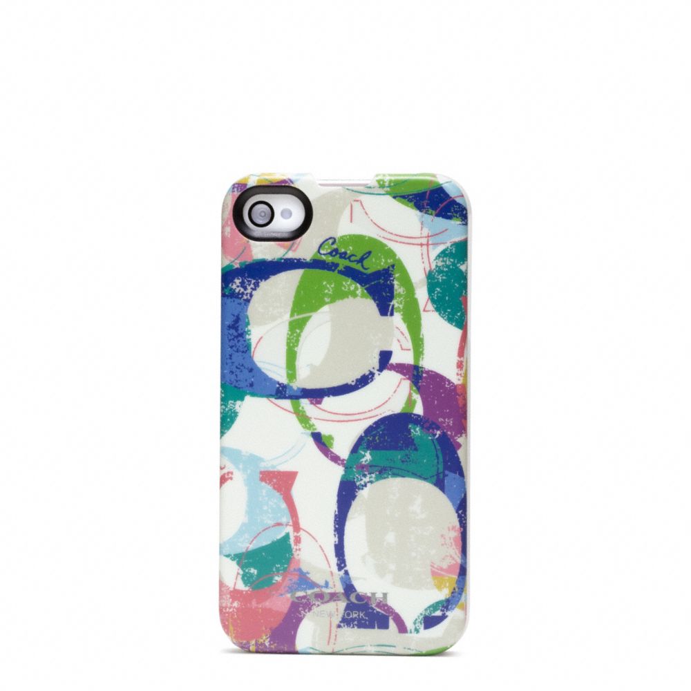 Poppy Stamped C Iphone 4 Case