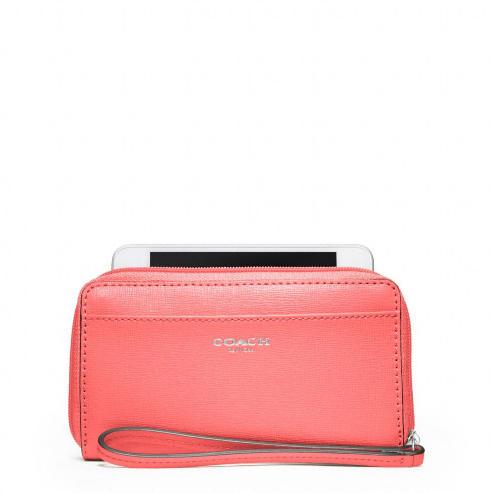 SAFFIANO LEATHER EAST/WEST UNIVERSAL CASE