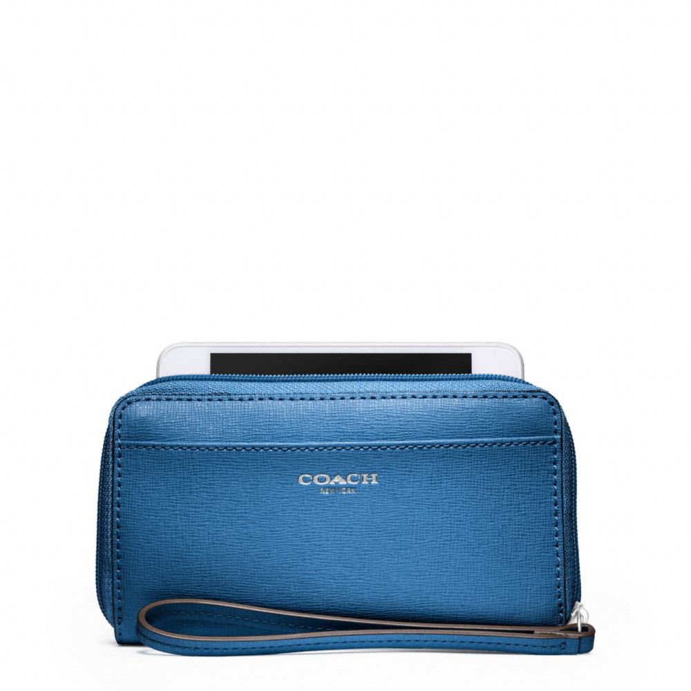 SAFFIANO LEATHER EAST/WEST UNIVERSAL CASE