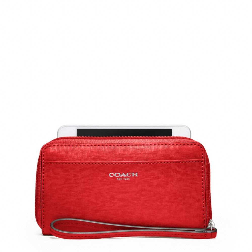 SAFFIANO LEATHER EAST/WEST UNIVERSAL CASE