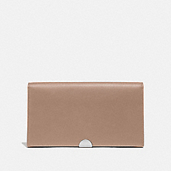COACH Dreamer Wallet - LIGHT ANTIQUE NICKEL/TAUPE - 66615