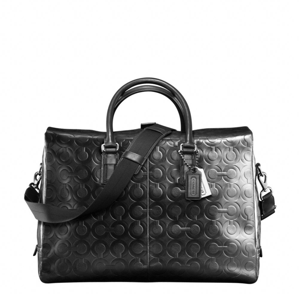 COACH OP ART LEATHER CARRYALL $668.00