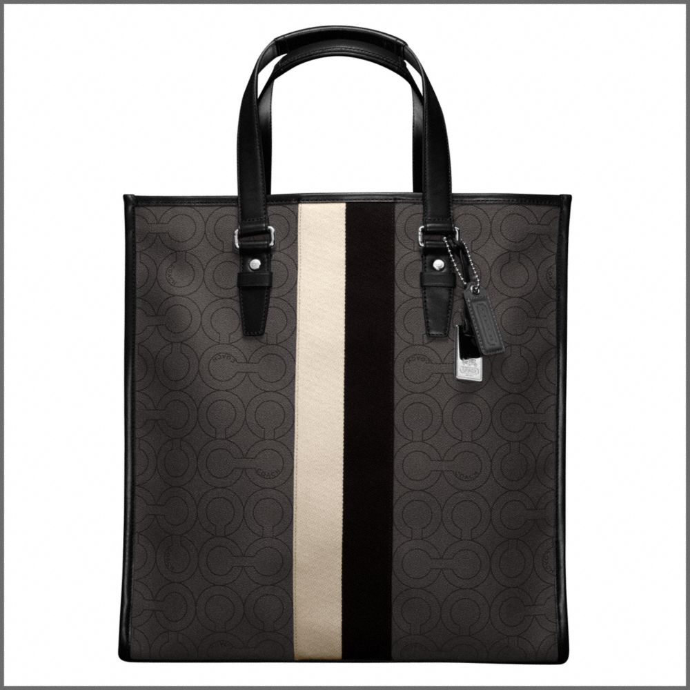 COACH OP ART COATED CANVAS TOTE $298.00